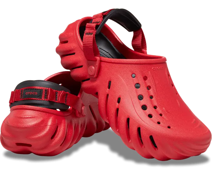 Сабо Echo Crocs женские, цвет Varsity Red — фото 2