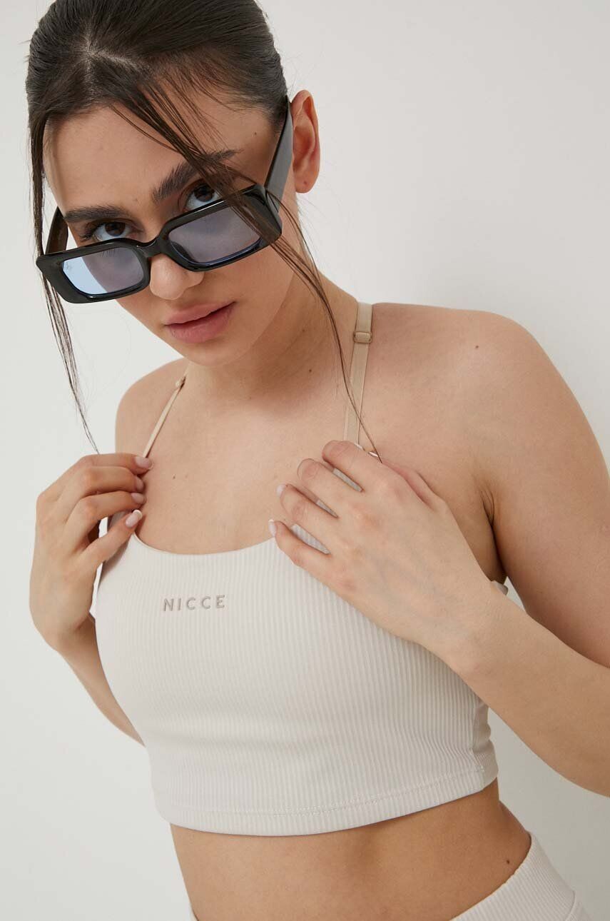 

Спортивный бюстгальтер Nicce, бежевый