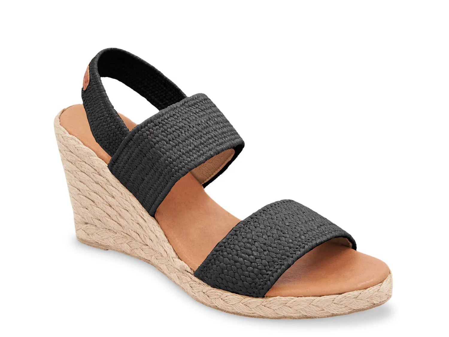 

Сандалии Allison Espadrille Wedge Sandal Andre Assous, черный