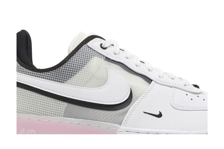 Кроссовки Nike Air Force 1 React 'White Pink Spell', белый — фото 3