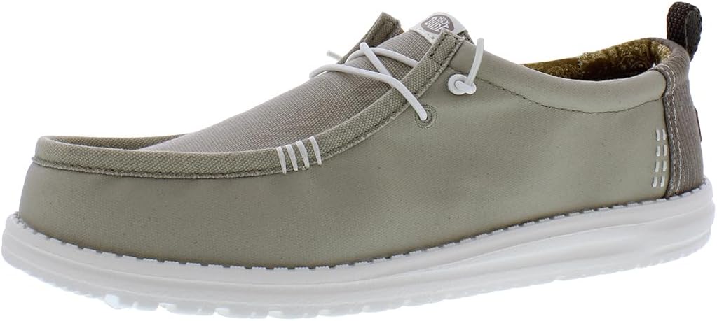 

Кроссовки Hey Dude Mens Wally Denim Heydude, Taupe