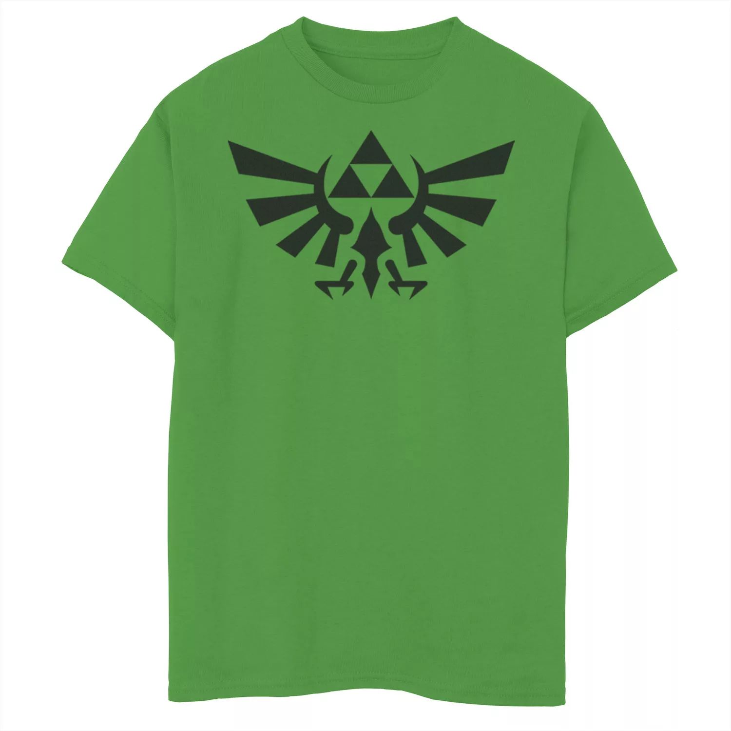 

Черная футболка с графическим логотипом Nintendo Zelda Hyrule Crest Triforce для мальчиков 8–20 лет Licensed Character, Черный, Черная футболка с графическим логотипом Nintendo Zelda Hyrule Crest Triforce для мальчиков 8–20 лет Licensed Character