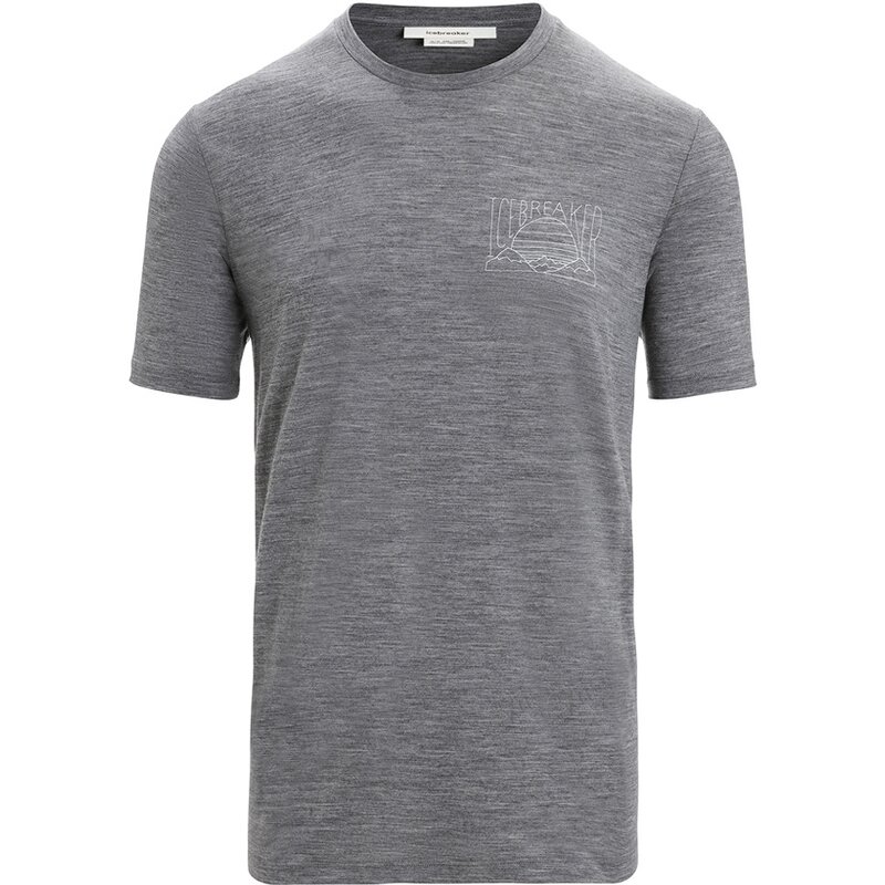 

Рубашка Icebreaker, цвет gritstone hthr