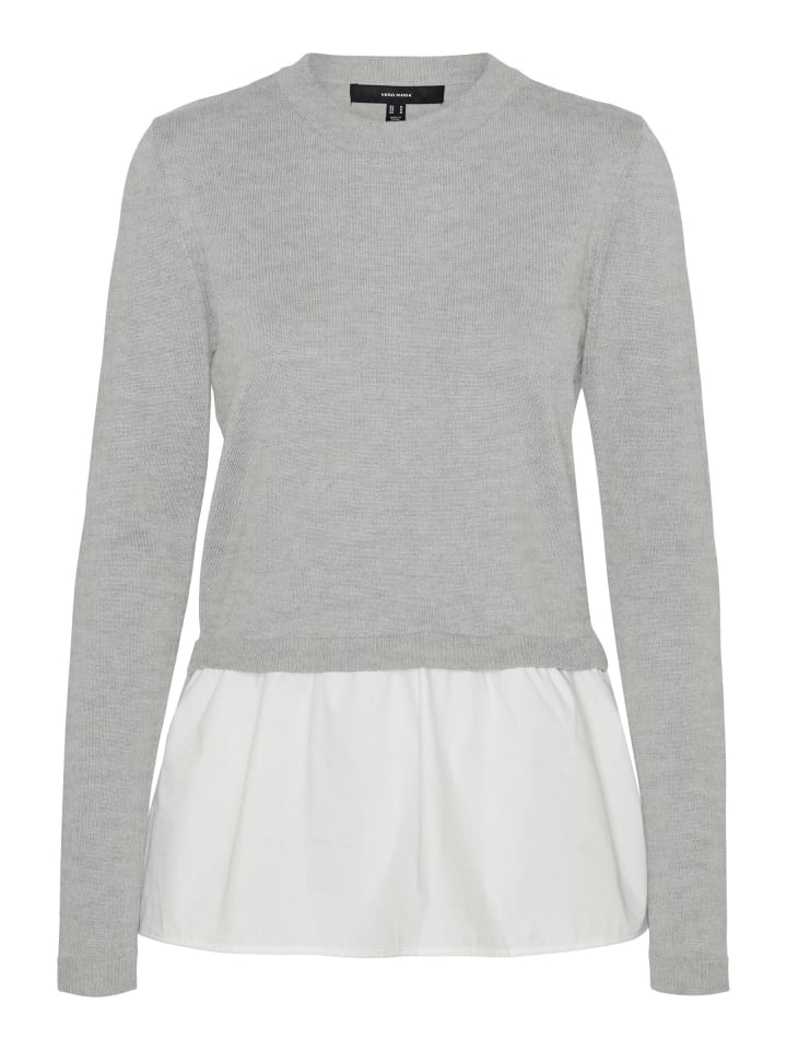 

Свитер Vero Moda, светло-серый меланж