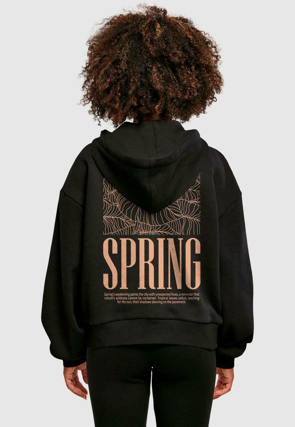 

Толстовка TROPICAL SPRING - Hoodie Merchcode, черный