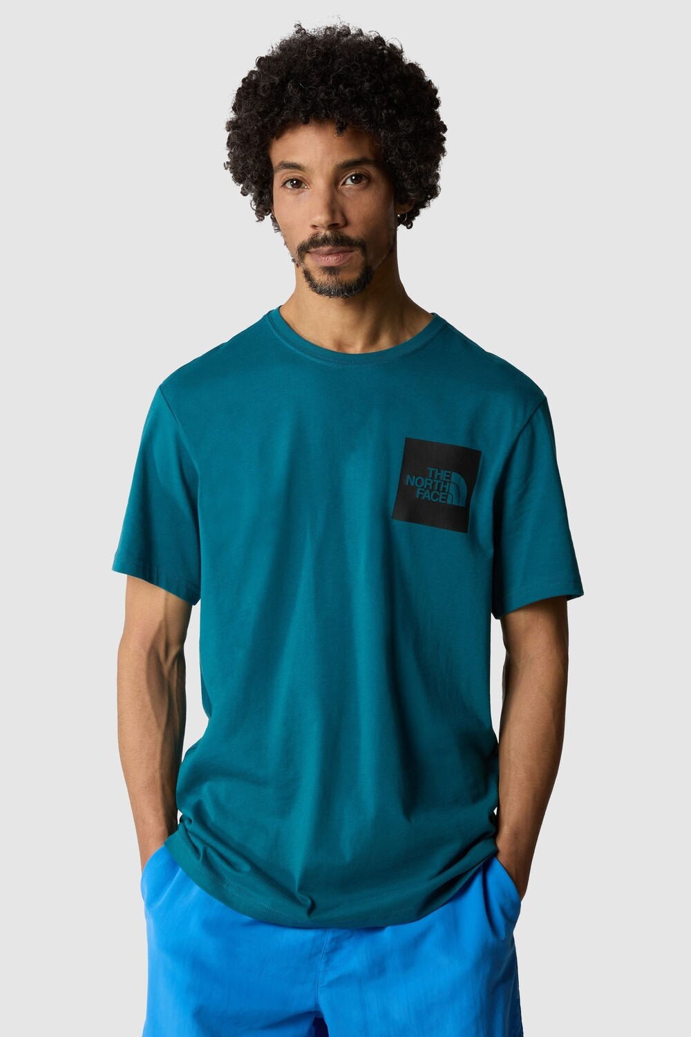 

Тонкая футболка с короткими рукавами The North Face, синий