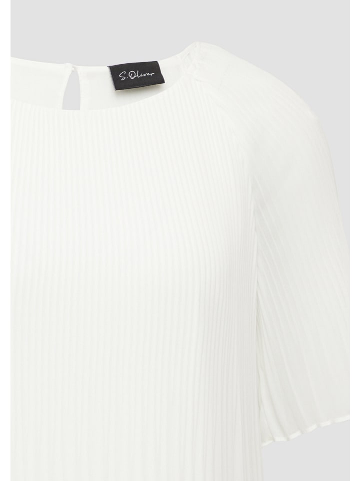 

Блузка s.Oliver BLACK LABEL, кремовый