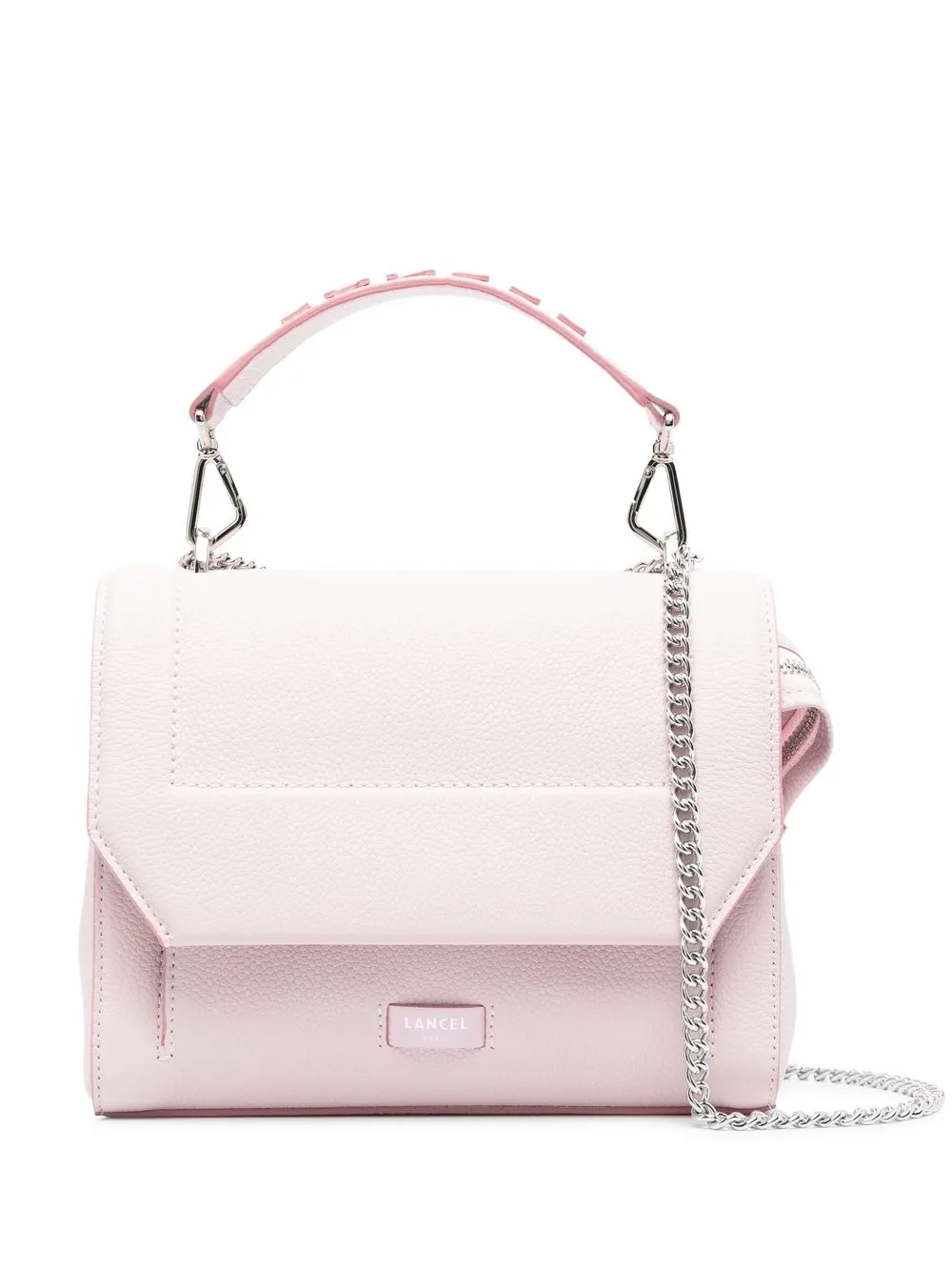 

Сумка-тоут с логотипом Lancel, розовый