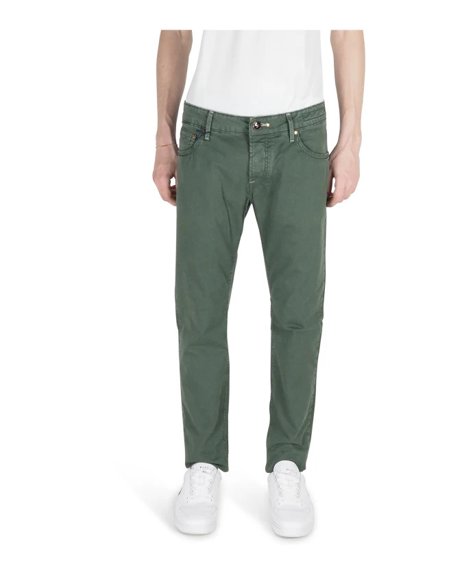 

Зеленые летние брюки Hand Picked, зеленый