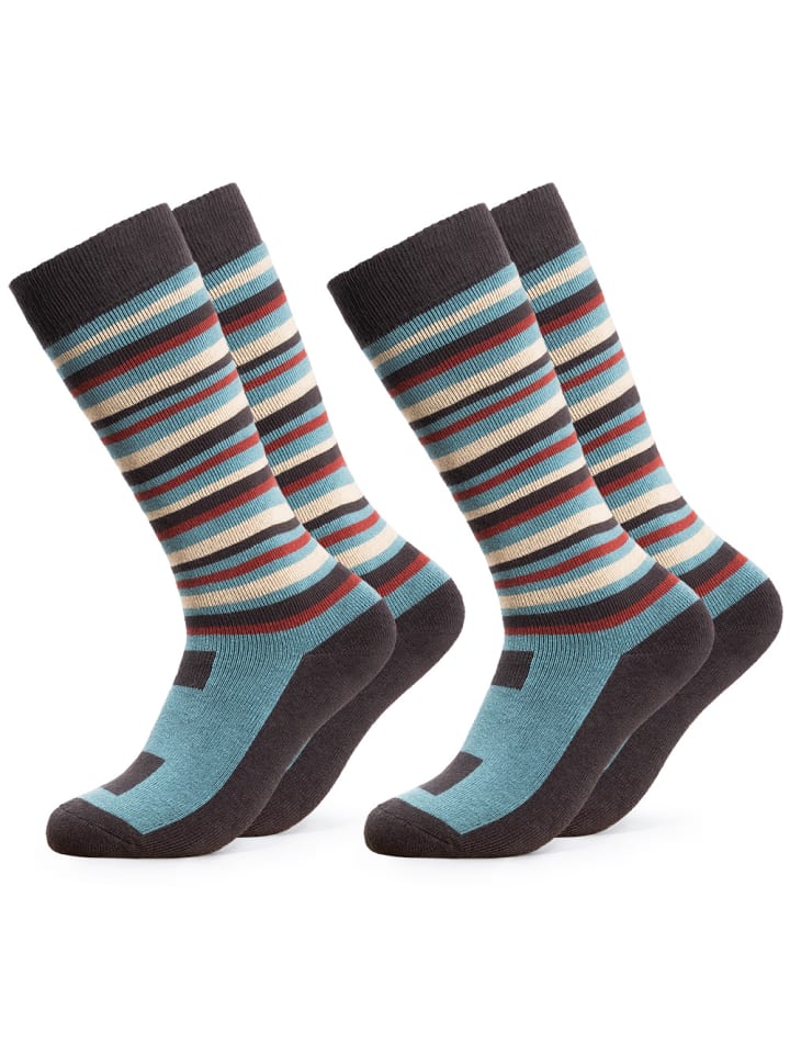 

Occulto Комплект из 2 лыжных носков Mondi серого цвета