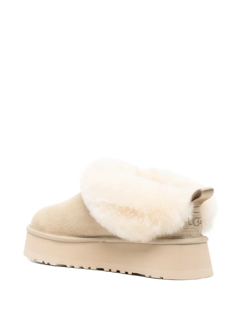 Ботинки на платформе с отделкой из овчины UGG, нейтральный — фото 3