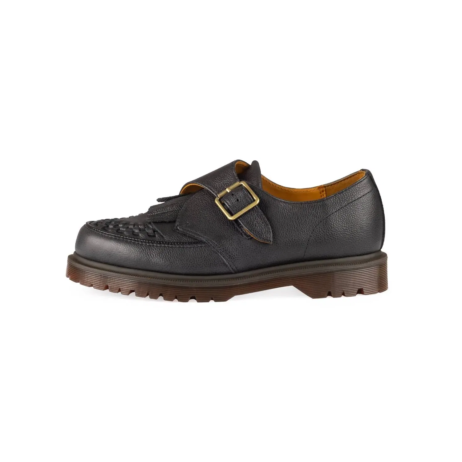 Dr Martens Мужские монашеские туфли Ramsey Monk KLT черного цвета