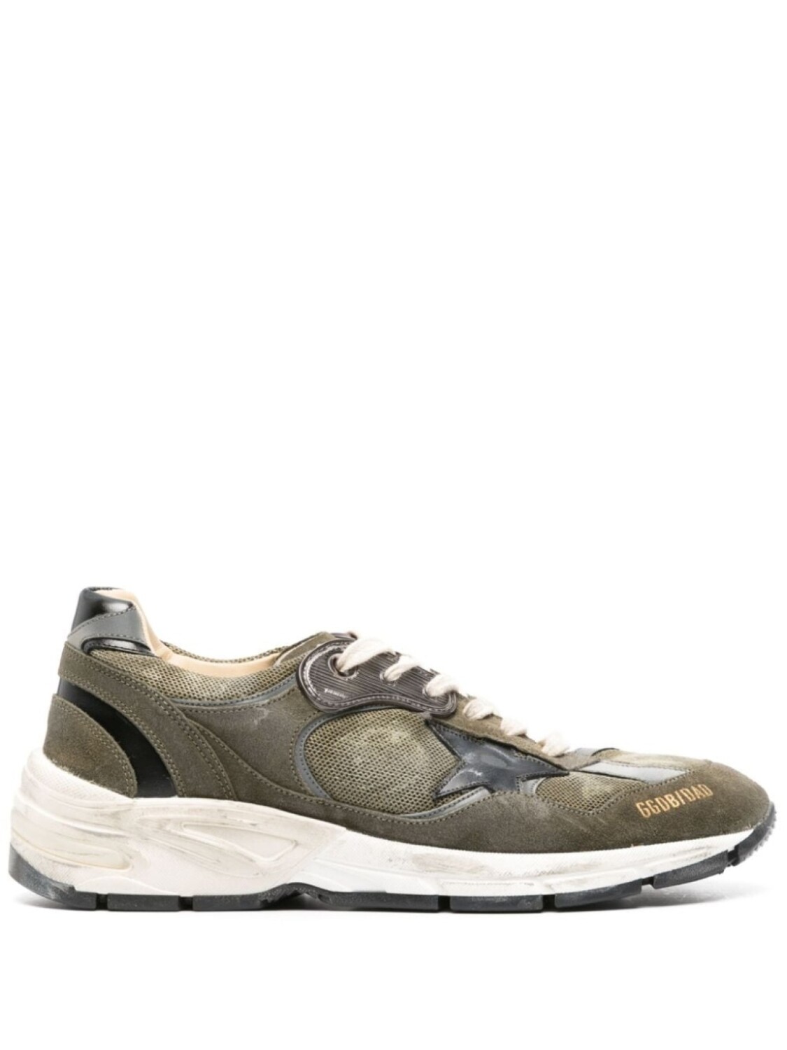 

Golden Goose кроссовки Running Dad со вставками, зеленый