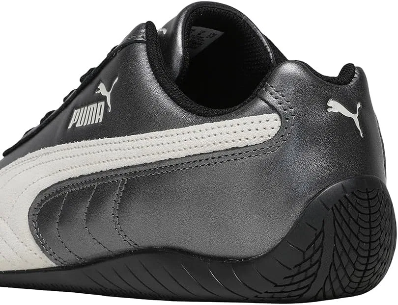Кроссовки Puma Speedcat унисекс для взрослых, металлические, Black, Warm White — фото 4