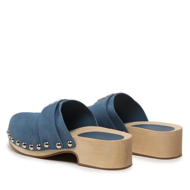 

Шлепанцы Tommy Hilfiger ThClog Suede, синий