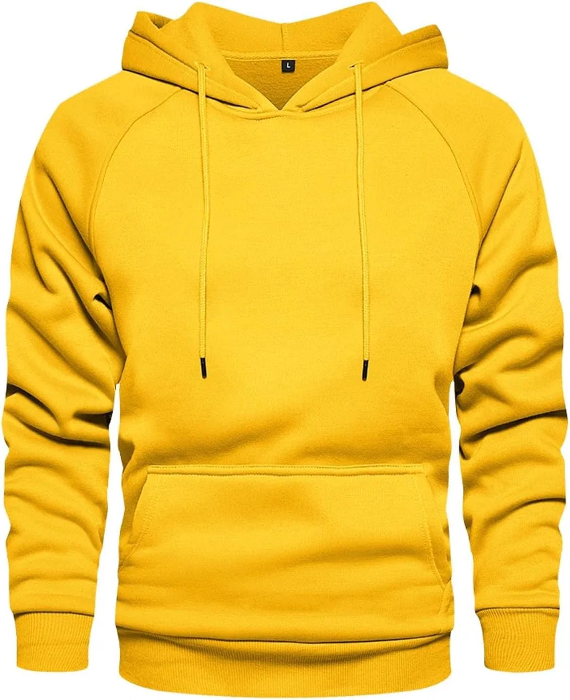 Худи мужское, однотонное, Wy18jmdarkgrey — фото 2
