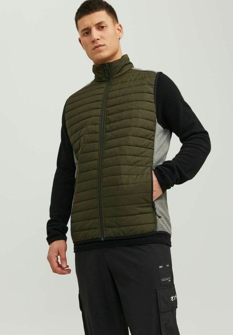 Жилет Jack & Jones Петли для воротника MULTI BODYWARMER, цвет rosin