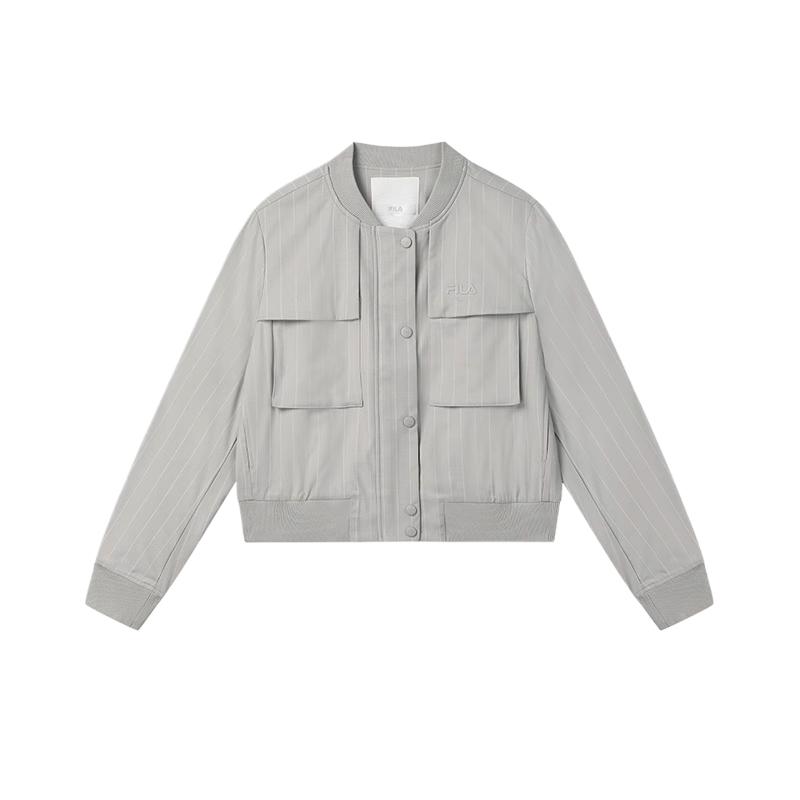 

FILA Миланская итальянская куртка спортивной коллекции класса люкс, Pulse Light Khaki-LK