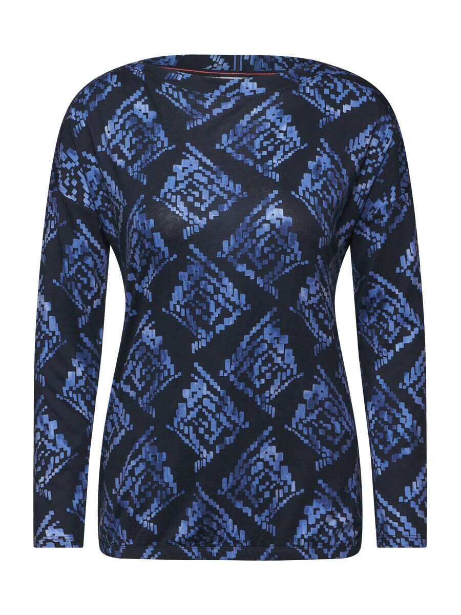 

Лонгслив CECIL Shirt, цвет blue/night blue