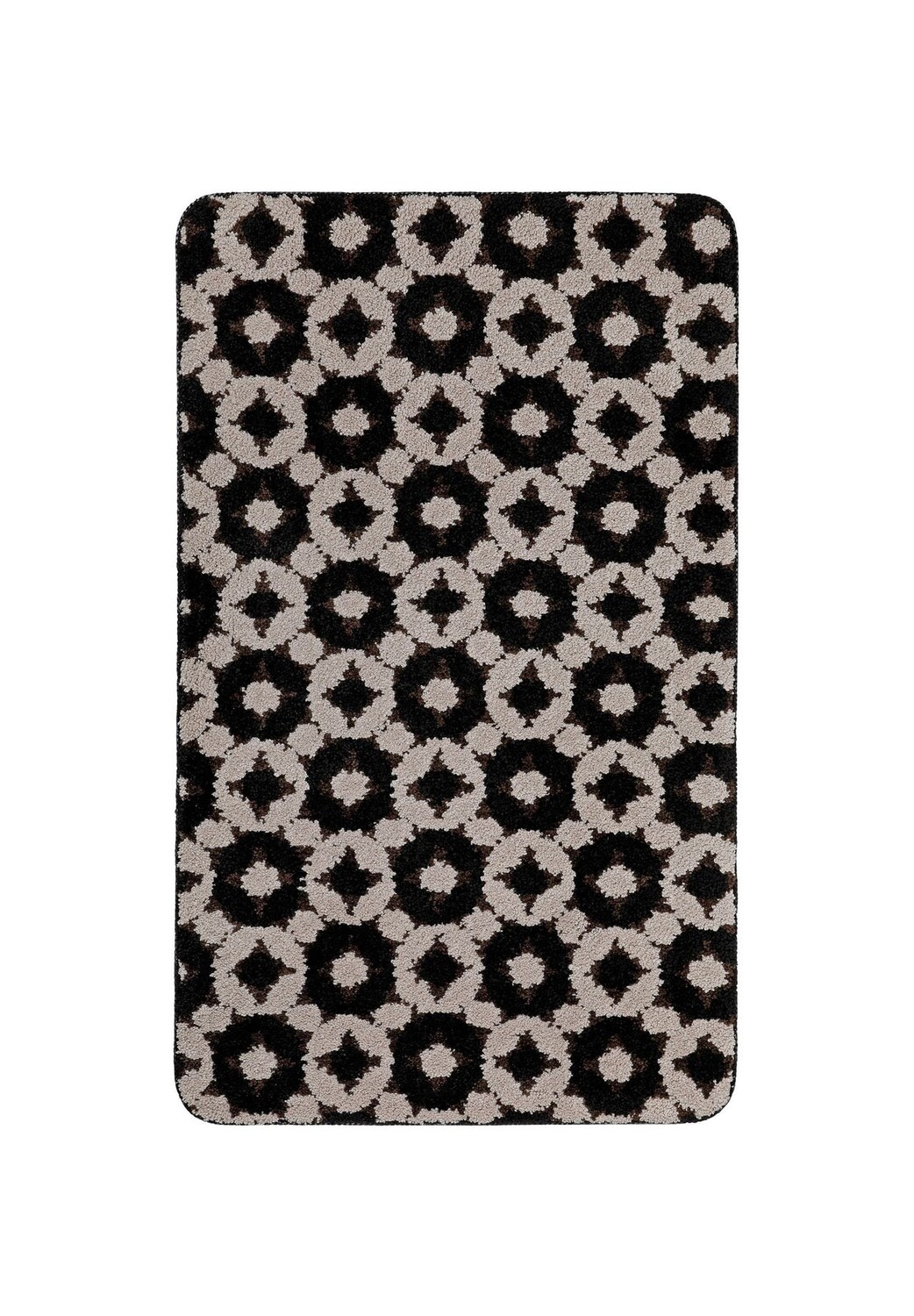 

WECOHome Коврик для ванной>J&J<Оптика: геометрическая Weconhome, schwarz braun