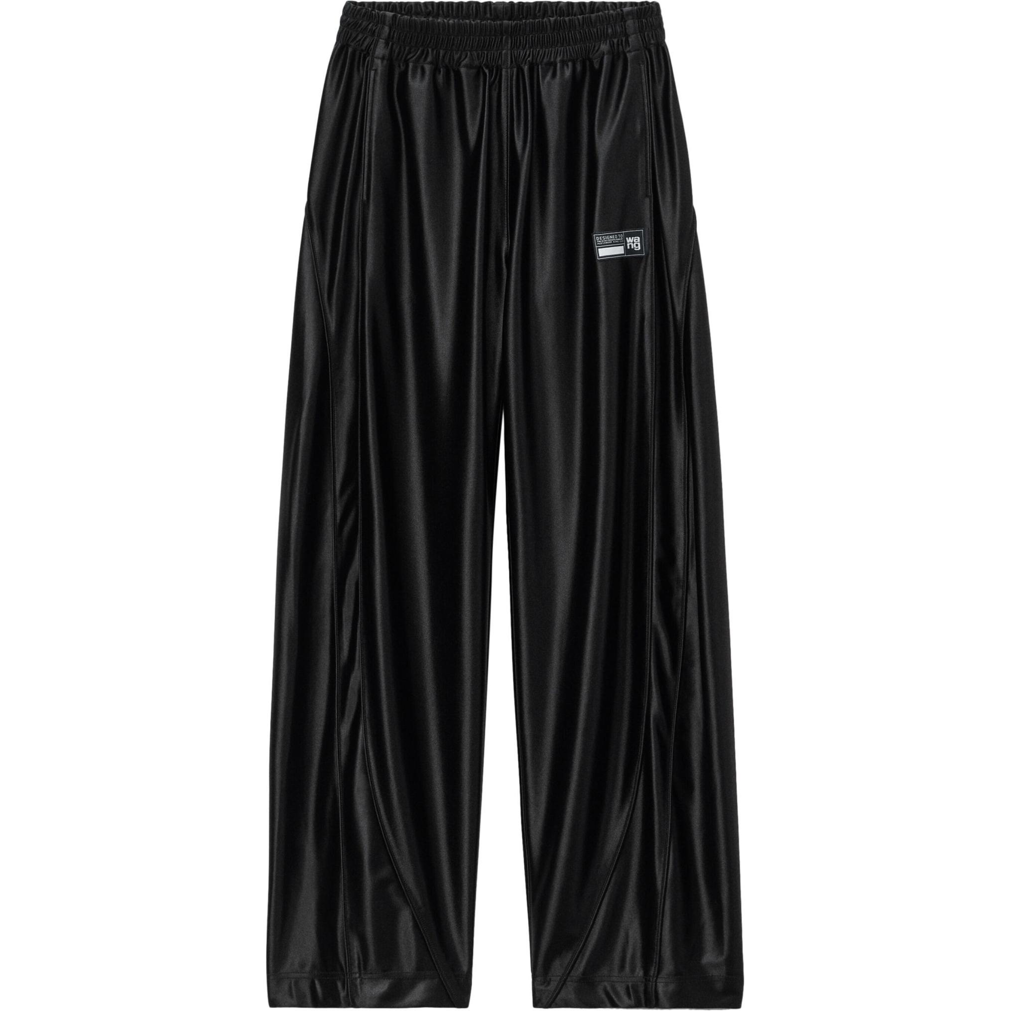 

Спортивные брюки с аппликацией логотипа Alexander Wang, черный
