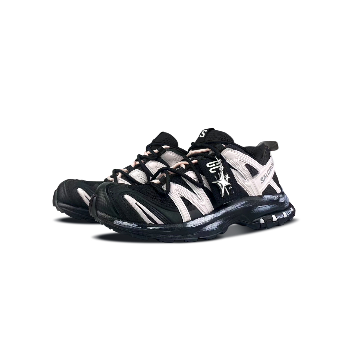 XA PRO 3D Cushioning Abrasion Resistant Support Low top Outdoor Shoes Unisex SALOMON, haze розовый — фото 4