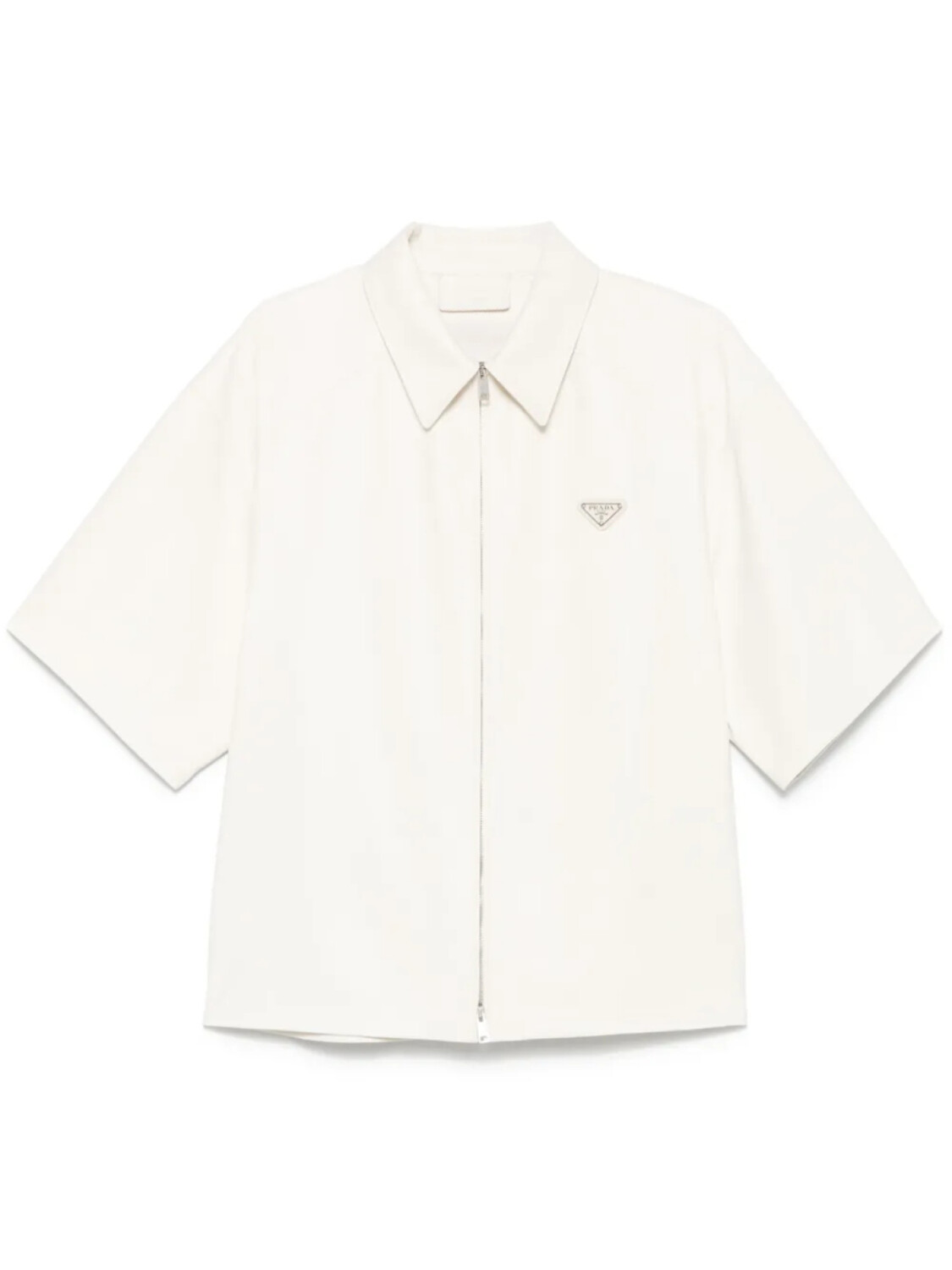 

Рубашка из кожи Prada Nappa