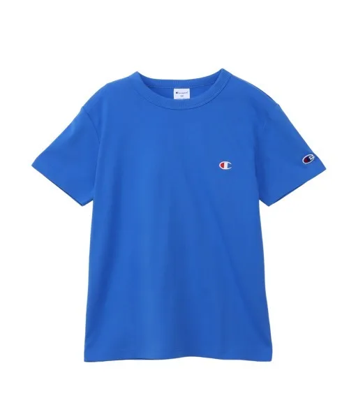 Детская футболка с коротким рукавом Champion SHORT SLEEVE T-SHIRT синяя
