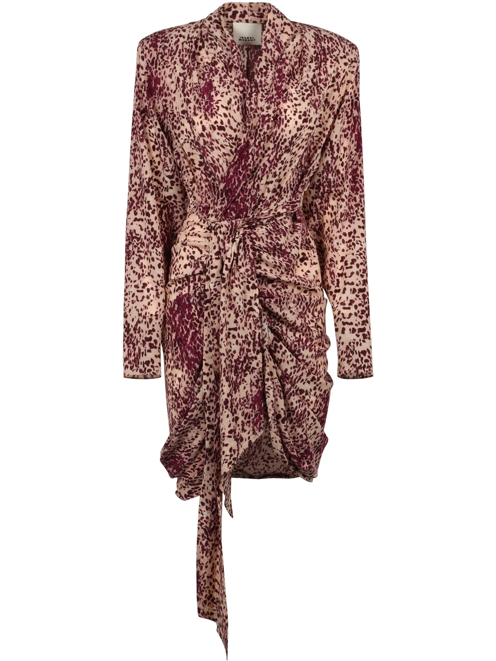 

Платье мини Albini Isabel Marant, нейтральный