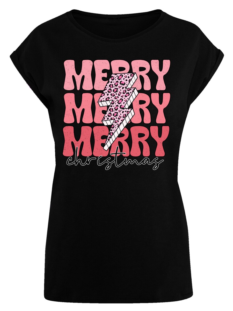 

Рубашка F4NT4STIC Merry Christmas, черный