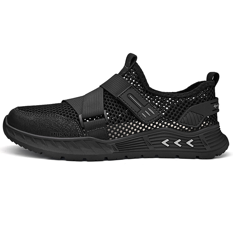 

Кроссовки сетчатые Lifestyle Shoes Men Low-Top Musnodo, черный