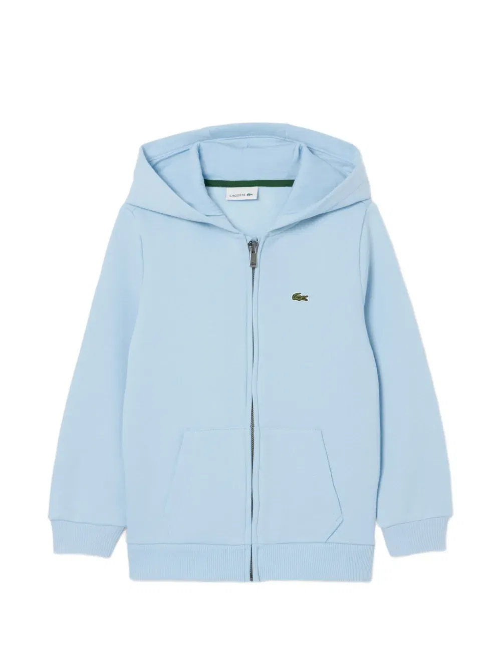 Толстовка с капюшоном на молнии Lacoste, синий