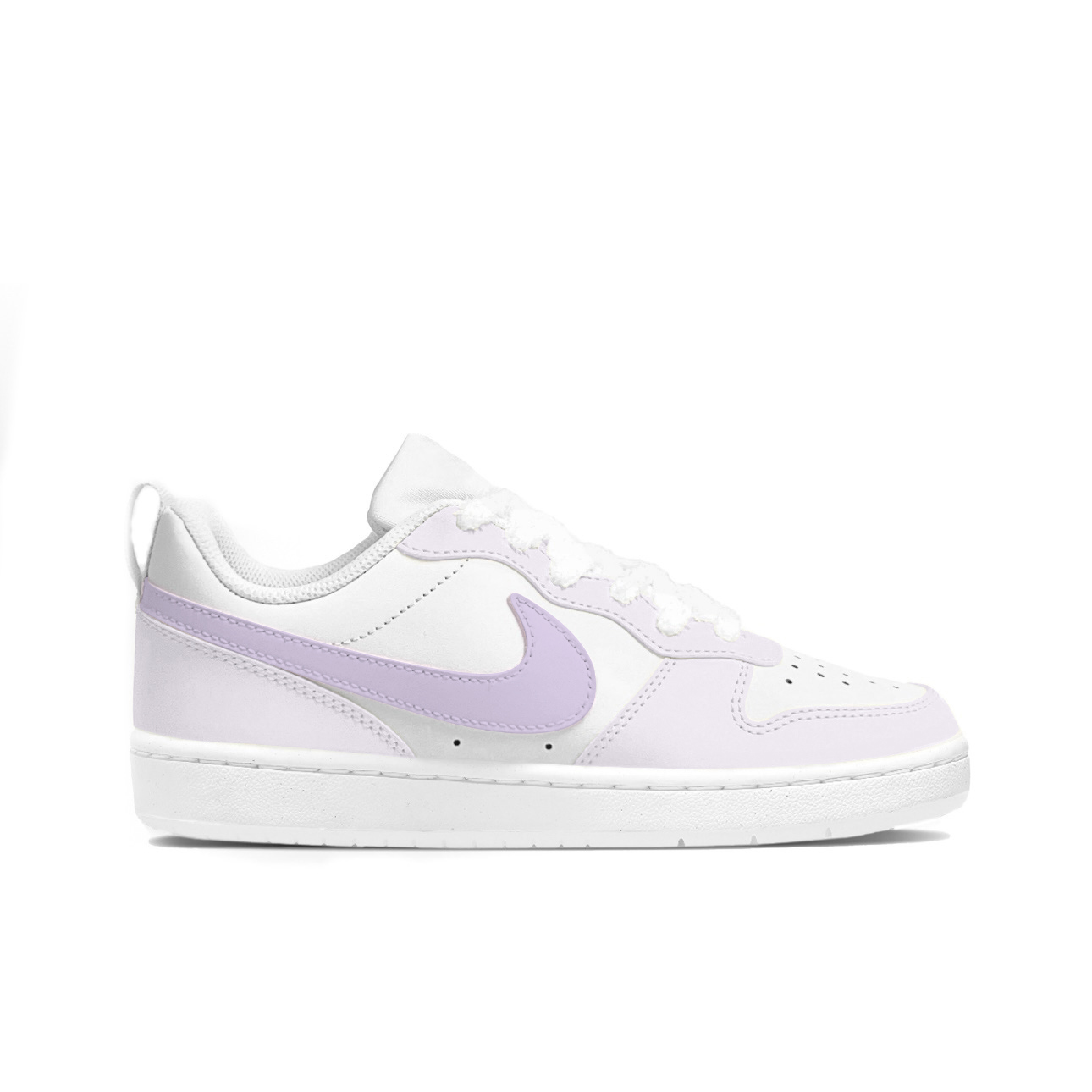 Детские скейтерские кеды Court Borough Nike, фиолетовый — фото 3