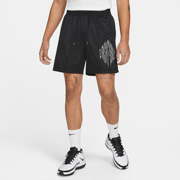 Шорты men's embroidered logo breathable sports shorts black Nike, черный — фото 4