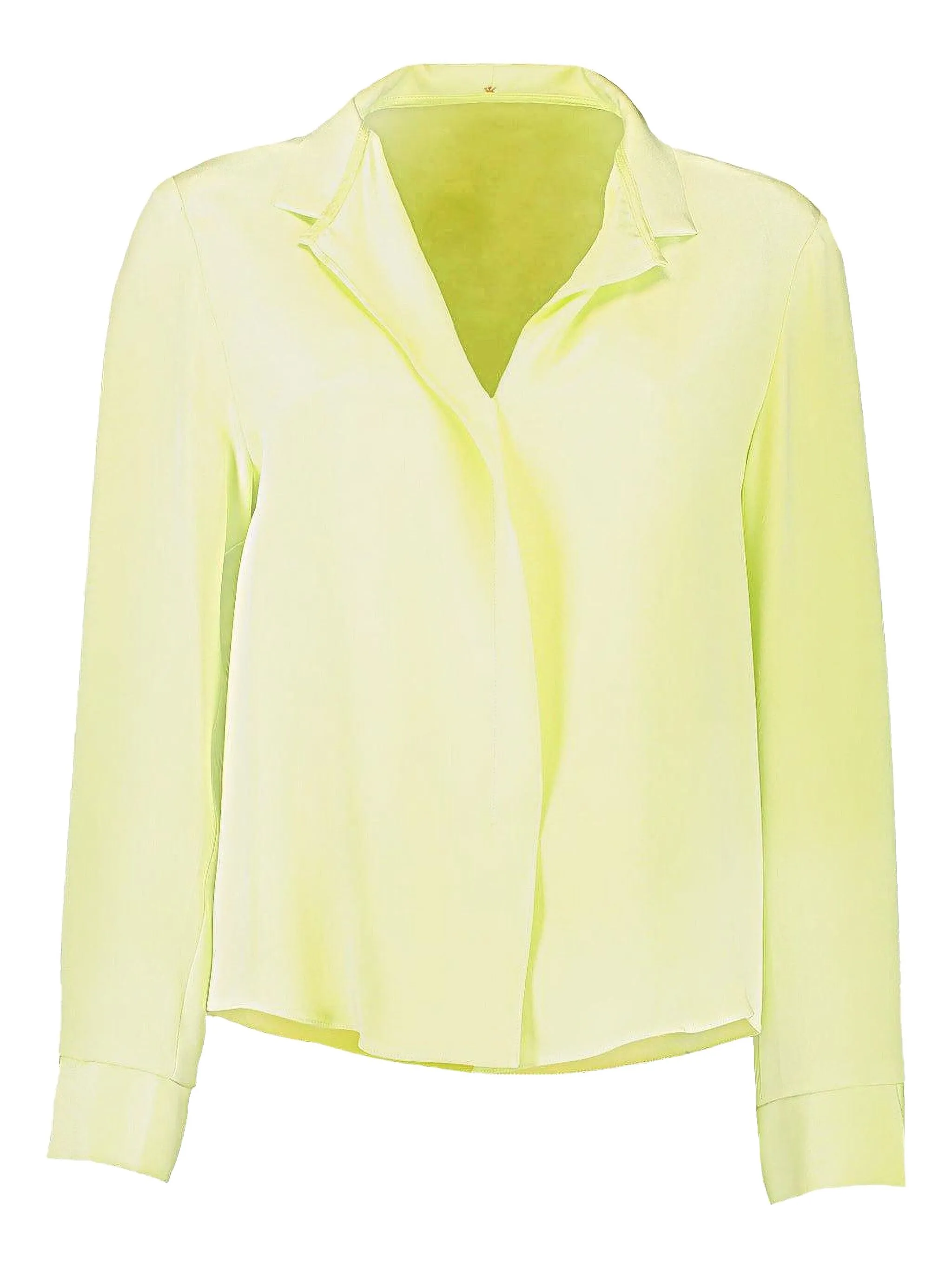 

Рубашка с длинным рукавом и острым воротником Peter Cohen, зеленый