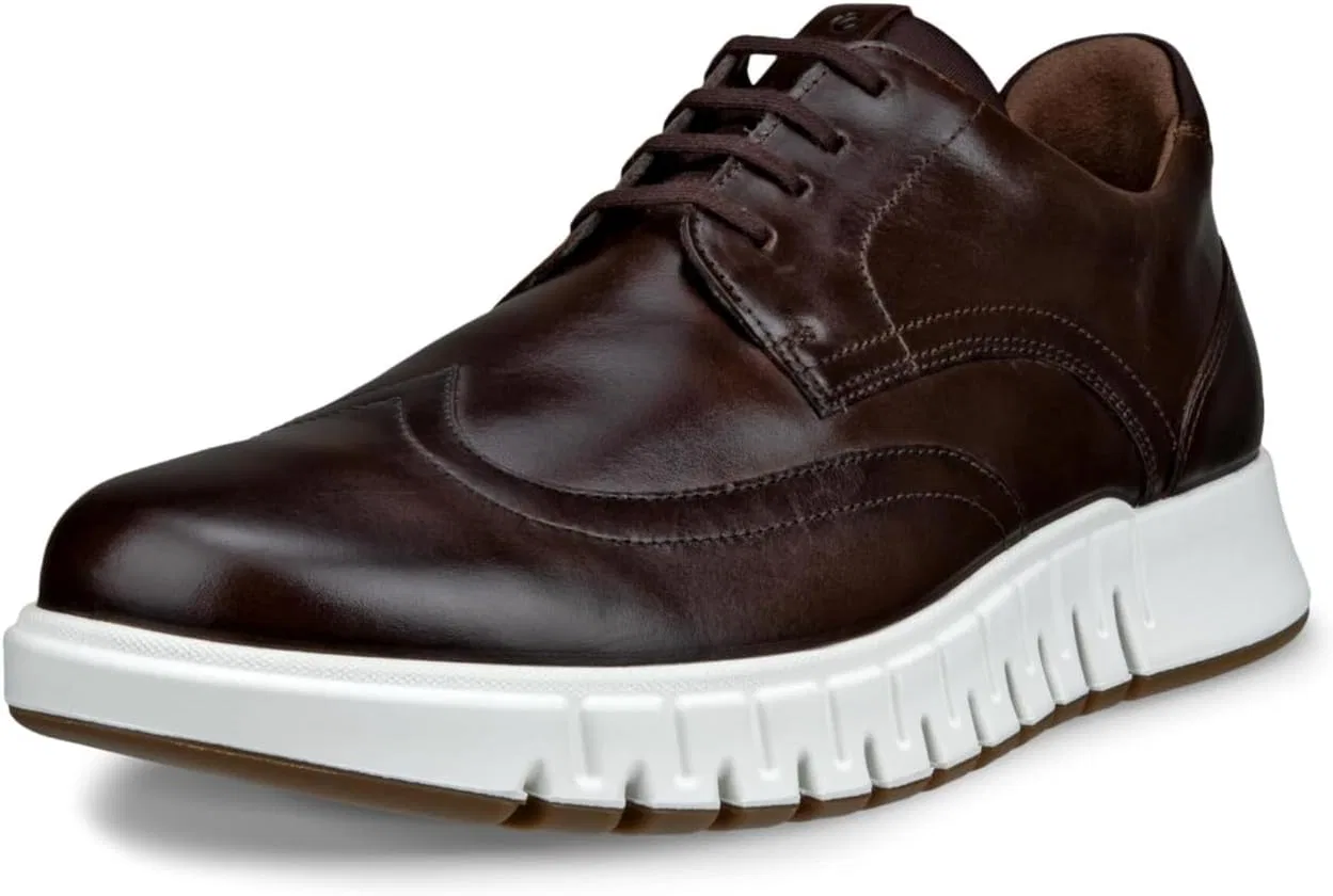 Мужские кроссовки ECCO Gruuv Studio Wingtip, Cocoa Brown Mocha