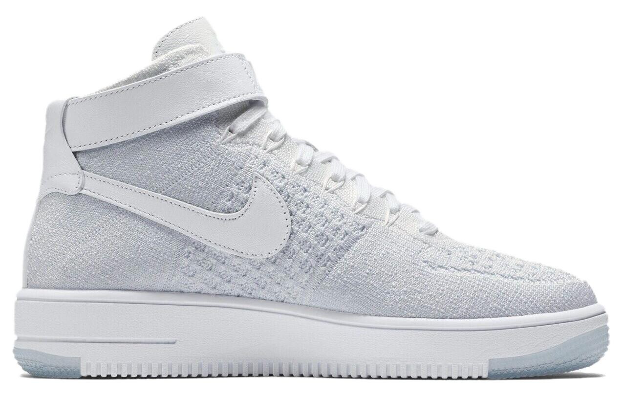Nike Air Force 1 Flyknit Triple White Women's — фото 2