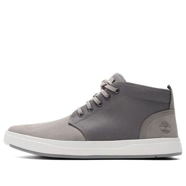 

Кроссовки davis square f/l chukka 'grey' Timberland, серый