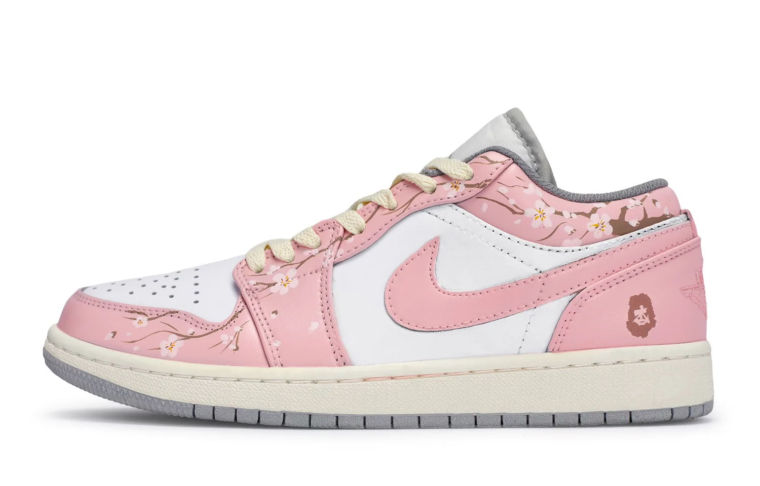 Jordan Air 1 Vintage баскетбольные кроссовки мужские low top White — фото 4