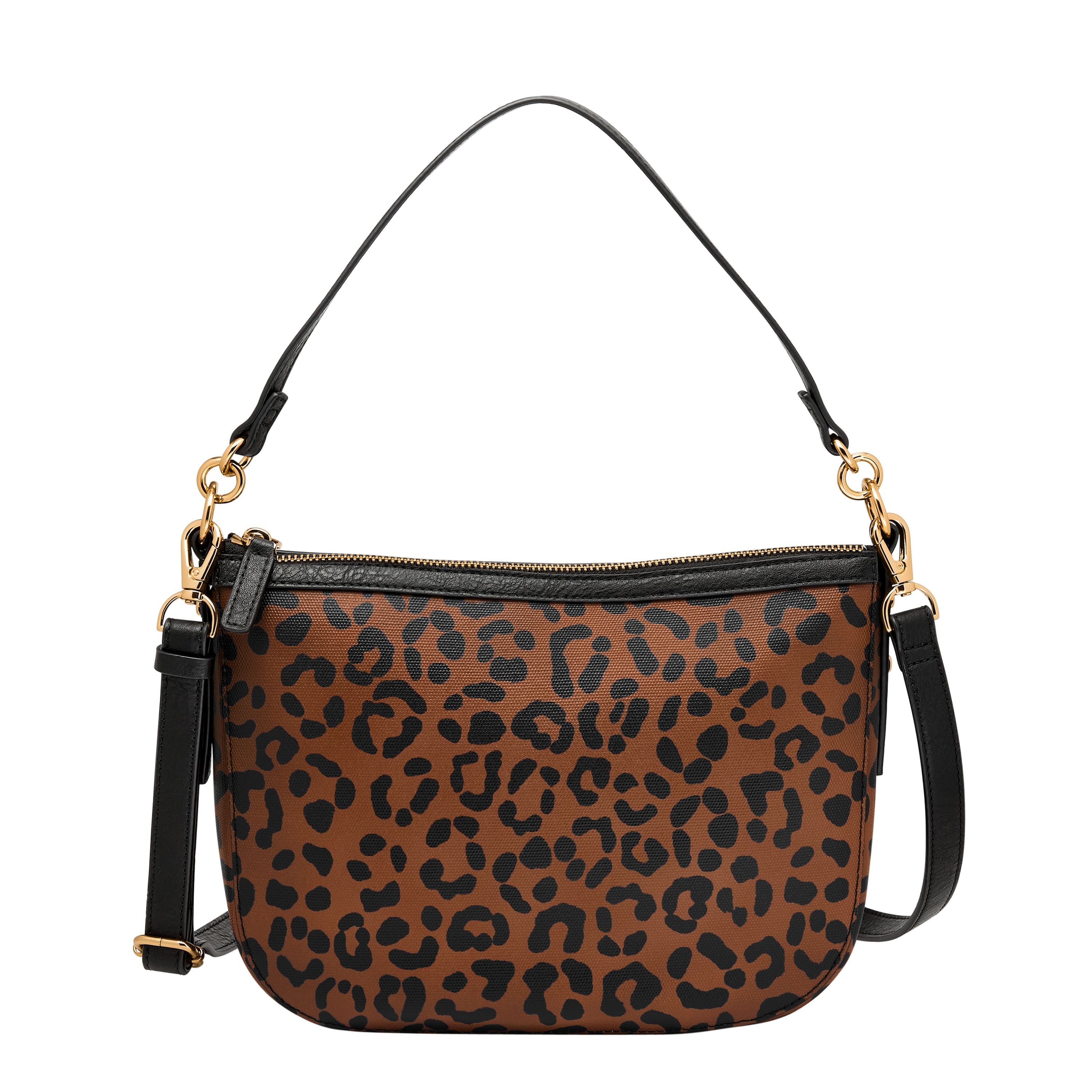 

Женская сумка через плечо Fossil Jolie Printed, коричневый