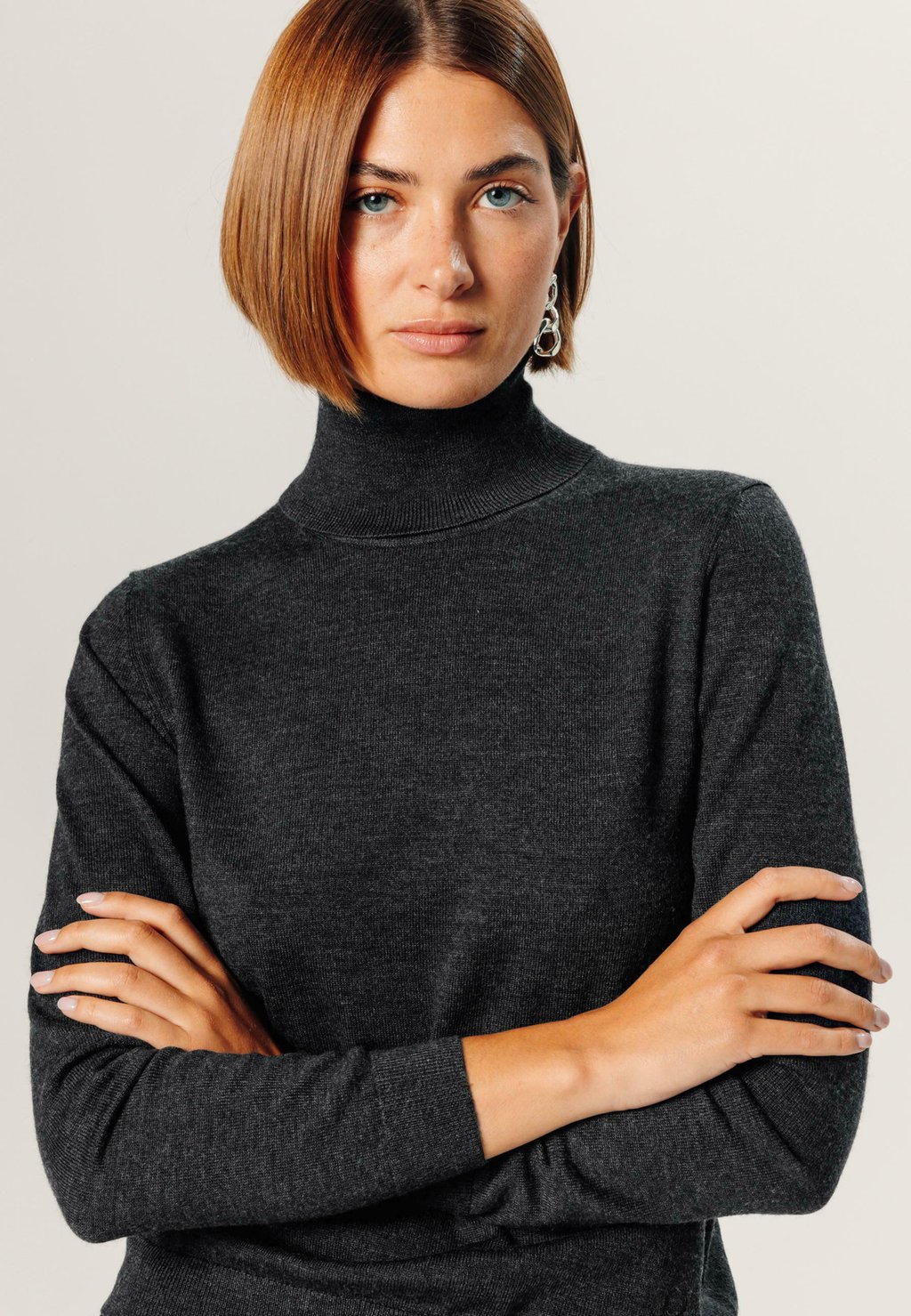 

Джемпер TURTLENECK Rodier, антрацит