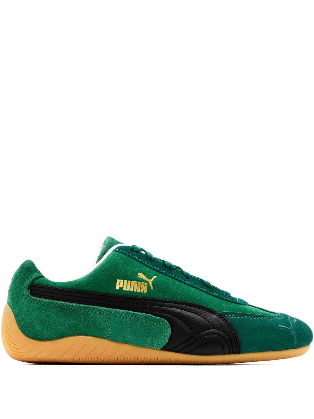 

Кроссовки Speedcat из замши и кожи PUMA, зеленый