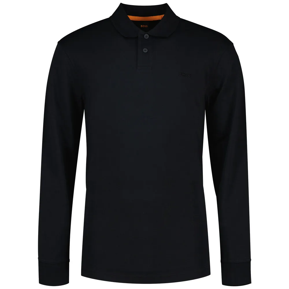

Футболка BOSS Pe Interlock Long 10265826 long sleeve, черный