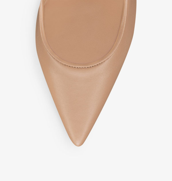 Спортивные туфли-лодочки Kate 100 из кожи наппа Christian Louboutin, красный — фото 3