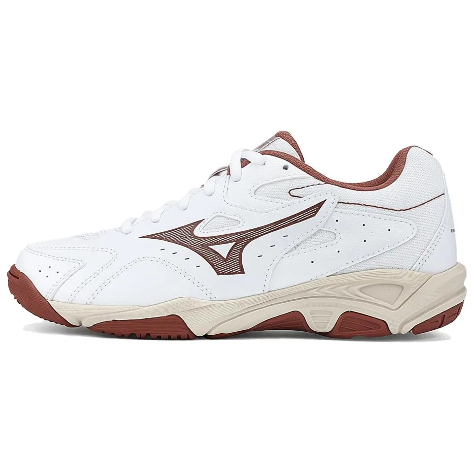 Кроссовки для бадминтона дышащие Mizuno White Sand Brown