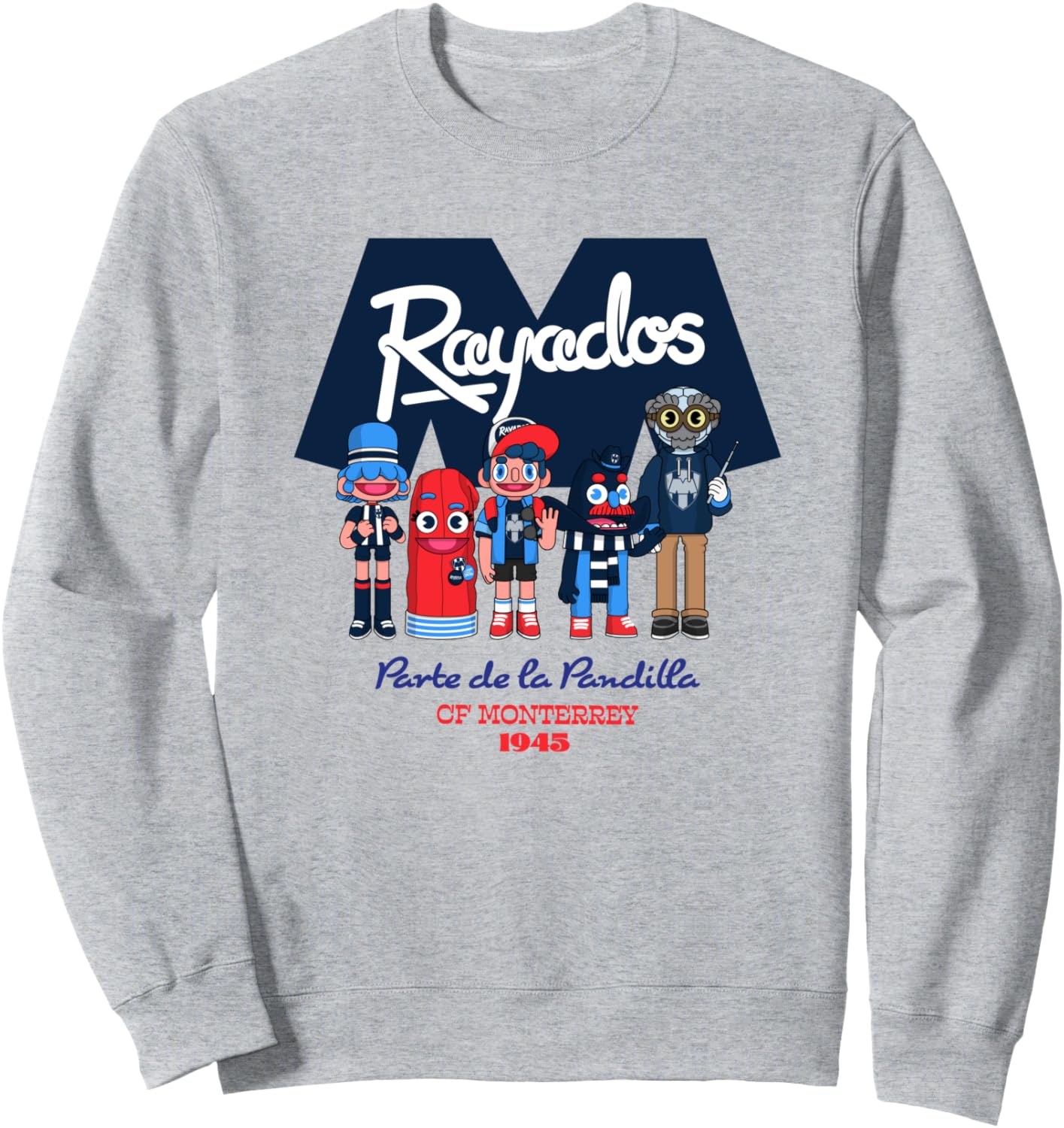 

Толстовка ограниченная коллекция Rayados de Monterrey, серый