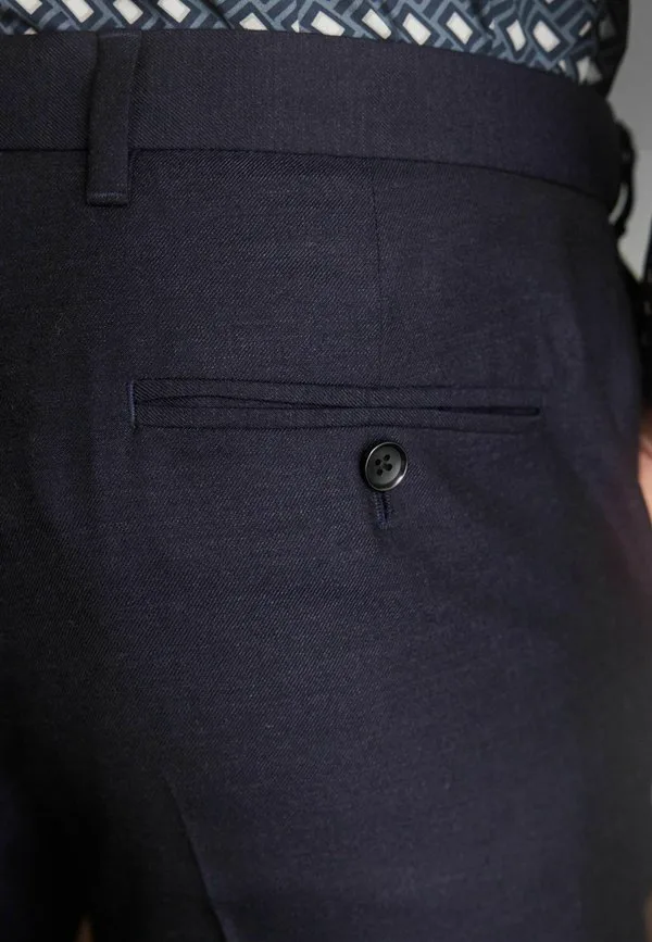 Классические фирменные брюки для костюма Next, Navy Blue — фото 2