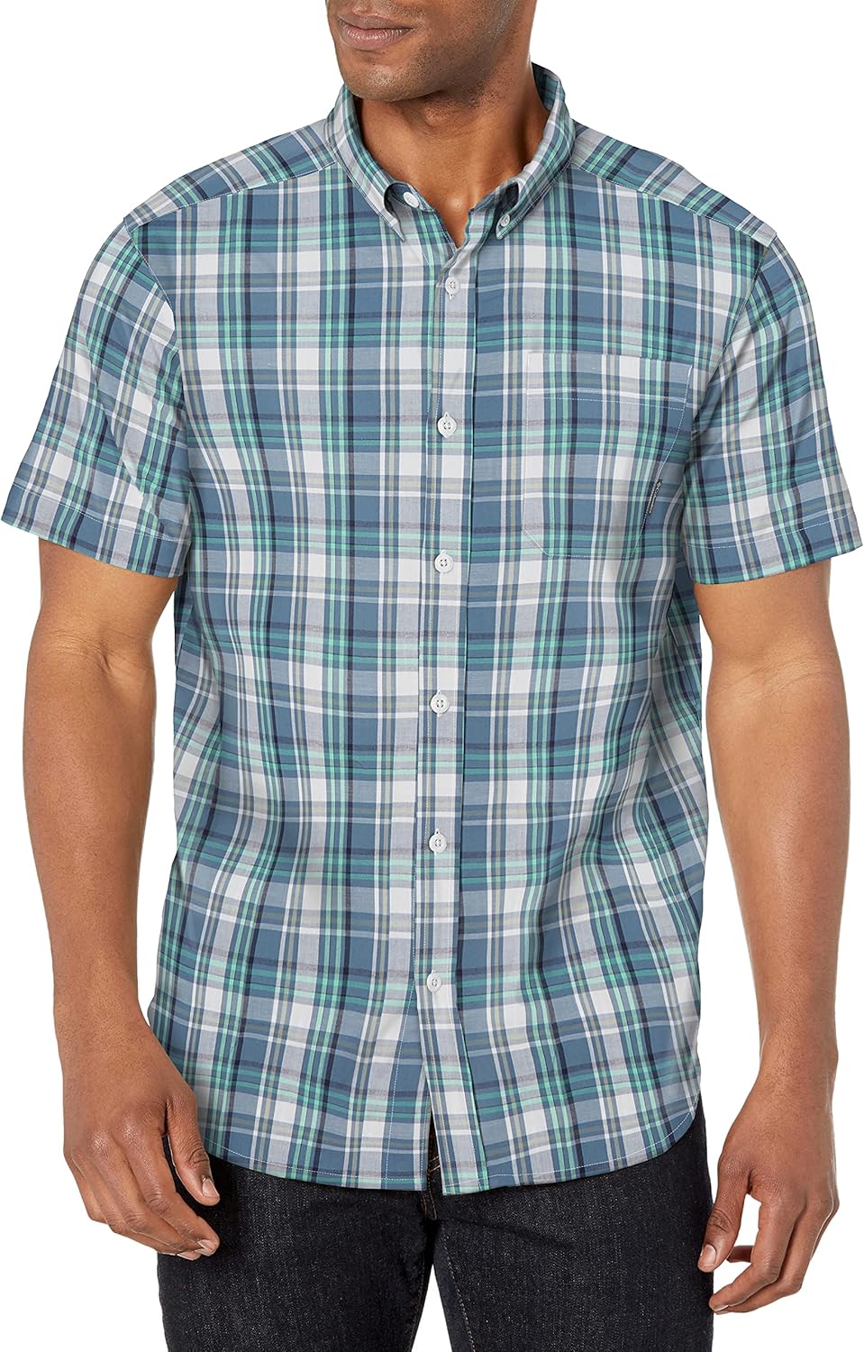 

Columbia мужская рубашка Rapid Rivers II с коротким рукавом, Bluestone Multi Plaid