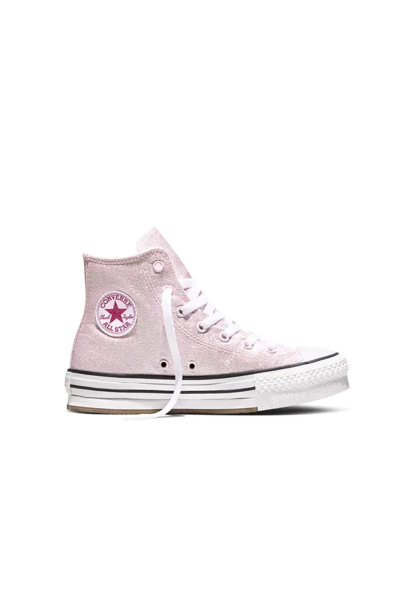 Кроссовки высокие Converse Chuck Taylor All Star Lift Platform Shine High Top Trainers, белый с черным