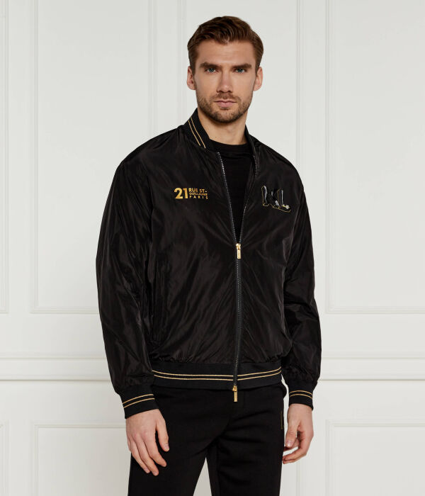 

Куртка-Бомбер Regular fit Karl Lagerfeld, черный